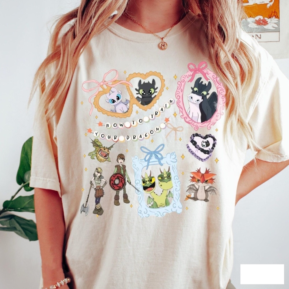 Toothless Dragon Coquette Shirt, Toothless Light Fury Shirt